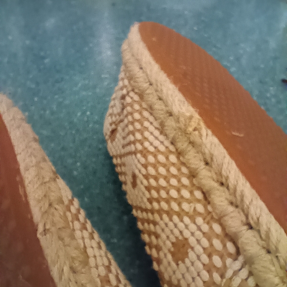 Toms woven flat espadrille sz 8 - Picture 5 of 6